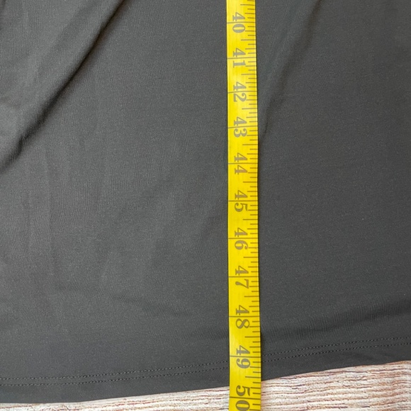 NY Collection Plus Size Black Ruched Empire Maxi Dress Size 3X - Picture 7 of 10